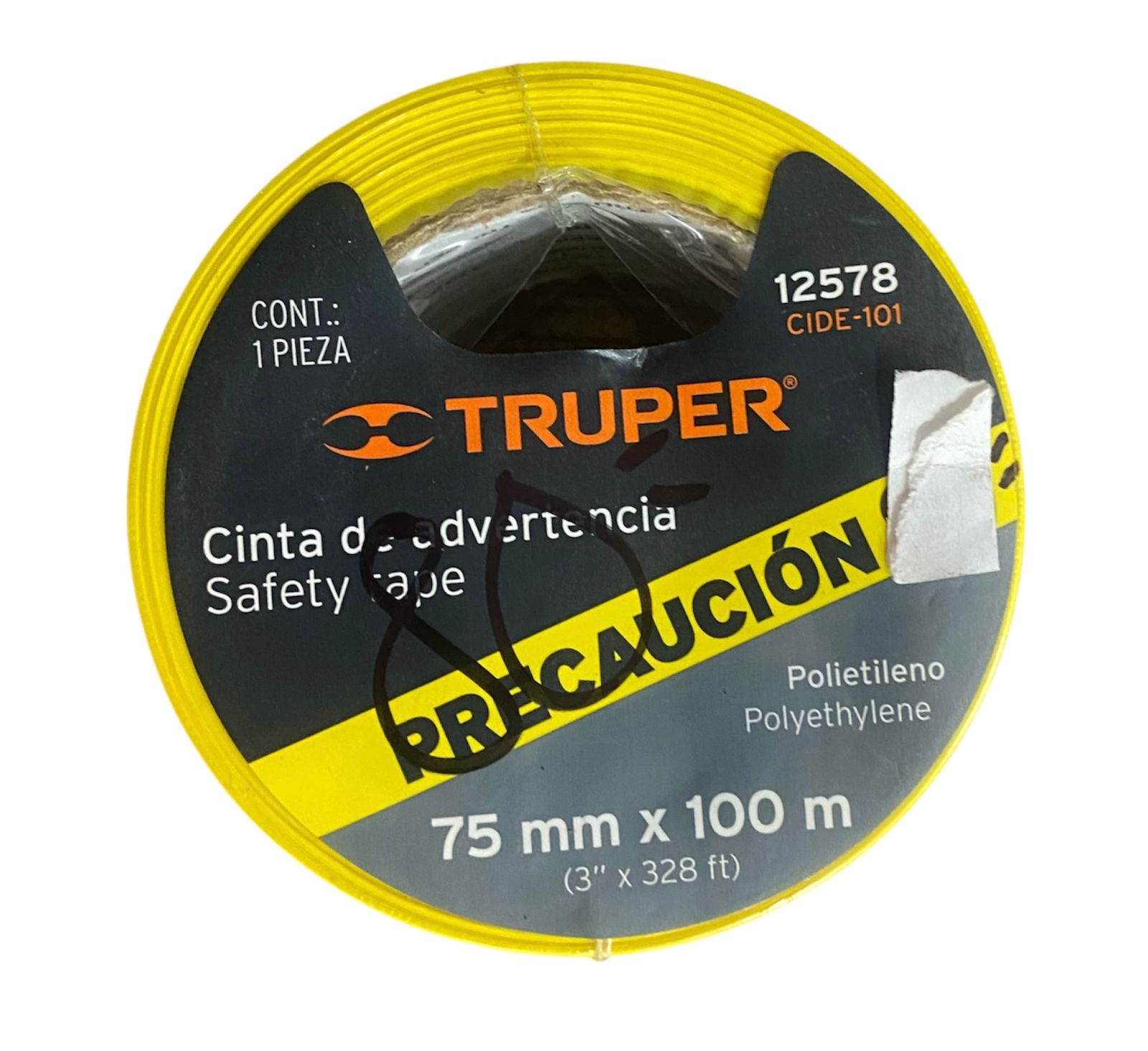 Cinta De Precaucion 100m